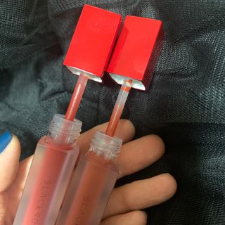[블랙루즈] 에어 핏 벨벳틴트 시즌1 7종 중 택1+랜덤1 — 4.5점을 준 리뷰어가 2021년 1월 올린 사용 사진