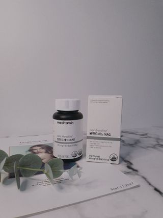 메디타민 원헌드레드 NAG — 5점을 준 리뷰어가 2021년 10월 올린 사용 사진