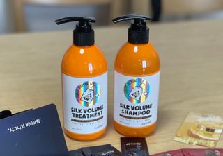 썸헤어 / SUMHAIR 썸헤어 실크 볼륨 샴푸+트리트먼트 프룻자스민티 — 5점을 준 리뷰어가 2021년 5월 올린 사용 사진