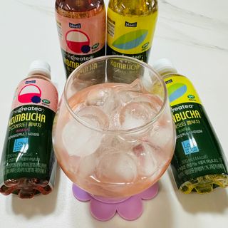 더그레잇티 콤부차 [매일유업] 더그레잇티 44kcal 콤부차 300ml *12개입 (오리지널 6개+베리리치 6개) — 5점을 준 리뷰어가 2023년 7월 올린 사용 사진