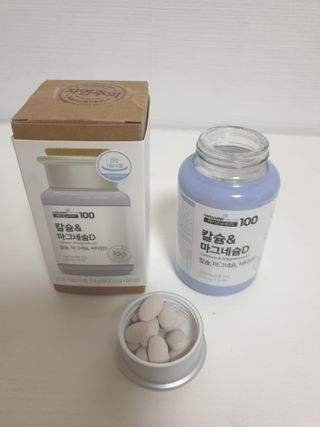 메이준뉴트리 칼슘,마그네슘D — 5점을 준 리뷰어가 2021년 6월 올린 사용 사진