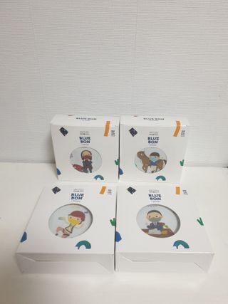 [블루 본 아이노우] 유아용 컬러마스크 40 PCS SET 2중 택 1 — 5점을 준 리뷰어가 2021년 4월 올린 사용 사진