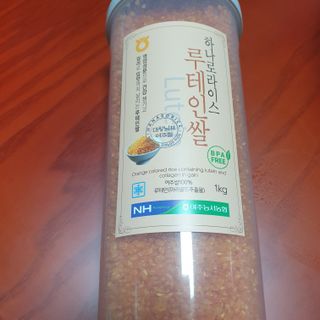하나로라이스 기능성쌀 5종 1kg  환경을 생각한 다회용 용기 사용 — 5점을 준 리뷰어가 2022년 1월 올린 사용 사진