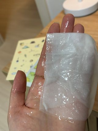 세뚜아(Cettua) [세뚜아] 포레스트 수딩 마스크 Cettual Forest  Soothing Mask 5매 — 5점을 준 리뷰어가 2024년 1월 올린 사용 사진