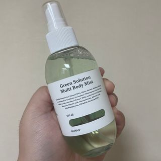 [녹산] 그린 솔루션 멀티 클렌징 오일 + 그린 솔루션 멀티 바디 미스트 — 4.5점을 준 리뷰어가 2022년 11월 올린 사용 사진