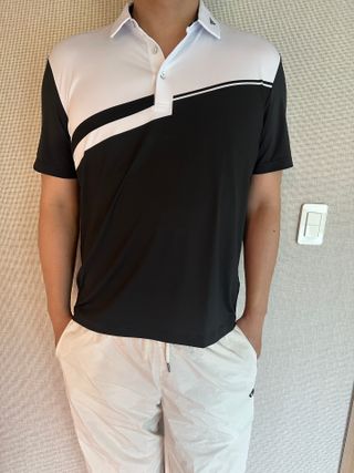 다운블로우 ~플레어 레이어드 민소매 드레스 봄 여름 가을 슬리브리스 반팔 롱 원피스 — 5점을 준 리뷰어가 2025년 4월 올린 사용 사진