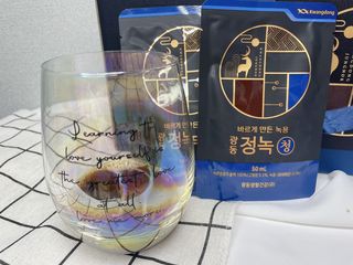 광동생활건강 [광동] 바르게 만든 녹용, 광동정녹청 — 5점을 준 리뷰어가 2022년 1월 올린 사용 사진