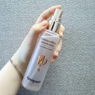 아미퓨어 아미노이펙트 세럼미스트 피부에 착 붙는 고보습 수분충전 간편 휴대 안개분사 속건조를 위한 꿀템 — 5점을 준 리뷰어가 2021년 7월 올린 사용 사진