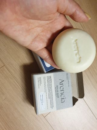 Arencia 아렌시아 솔티소다 샴푸바, 더 새틴 린스바 세트 — 5점을 준 리뷰어가 2021년 6월 올린 사용 사진