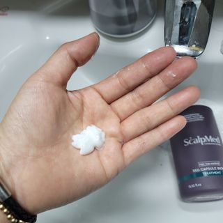 스칼프메드 레드캡슐바이옴 두피케어 프로바이오틱스 유산균 두피관리 세트 — 5점을 준 리뷰어가 2021년 4월 올린 사용 사진
