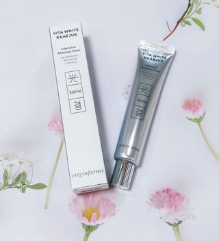 [NEW_버진팜스 깨죽크림] 쓱- 바르면 잡티가 사라지는 광/톤/결 비타민크림 — 5점을 준 리뷰어가 2021년 10월 올린 사용 사진