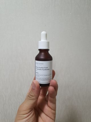 마리엔메이 히알루로닉스 세럼 + 청귤 흰목이버섯 추출물 세럼 — 5점을 준 리뷰어가 2021년 8월 올린 사용 사진
