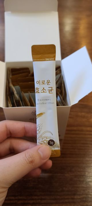 생활속미 이로운 효소균 15곡곡물발효효소 효소식품 — 5점을 준 리뷰어가 2021년 5월 올린 사용 사진