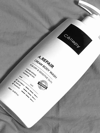 셀라피 에이리페어 크림 바디 워시 2세대 500ml — 5점을 준 리뷰어가 2021년 1월 올린 사용 사진
