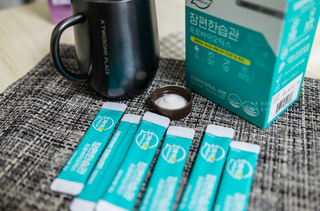 [유산균] 오마이락 장편한습관 프로바이오틱스 30P — 5점을 준 리뷰어가 2022년 11월 올린 사용 사진