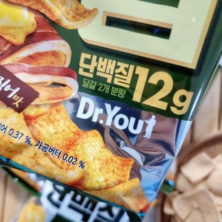 맛있게 채우는 단백질 12g, 닥터유 단백질칩 — 5점을 준 리뷰어가 2023년 12월 올린 사용 사진