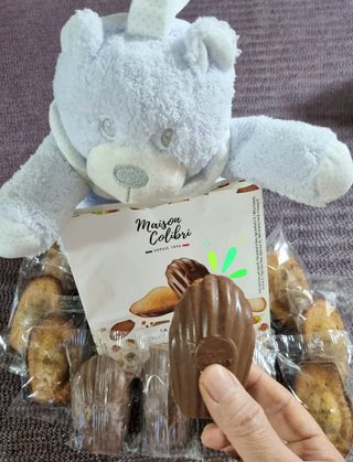 [메종콜리브리] 프랑스 마들렌 메종콜리브리 헤이즐넛 마들렌 2팩 — 5점을 준 리뷰어가 2022년 2월 올린 사용 사진