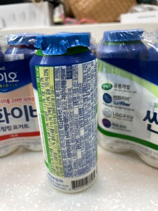 LIVE 매일바이오 썬화이버 드링킹 요거트 — 5점을 준 리뷰어가 2022년 8월 올린 사용 사진