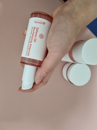 아이앤립 / EYENLIP 아이앤립 연어오일 리바이탈라이징 토너+앰플+크림 3종 세트 — 5점을 준 리뷰어가 2021년 4월 올린 사용 사진