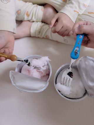 젤리벨리 솜사탕 2종-딸기치즈케이크, 바닐라 — 5점을 준 리뷰어가 2021년 12월 올린 사용 사진