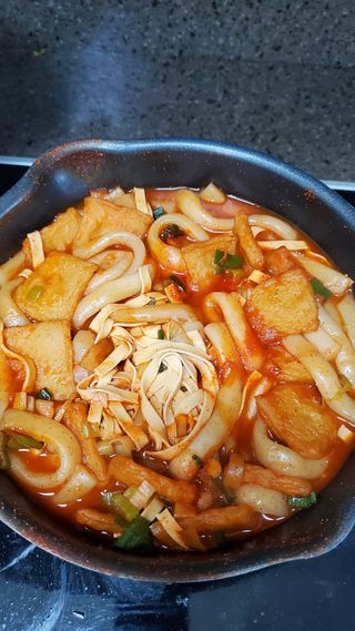 추억의 국민학교 떡볶이 국떡 뉴트로 5종 — 5점을 준 리뷰어가 2021년 7월 올린 사용 사진