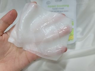 세뚜아(Cettua) [세뚜아] 포레스트 수딩 마스크 Cettual Forest  Soothing Mask 5매 — 5점을 준 리뷰어가 2024년 1월 올린 사용 사진