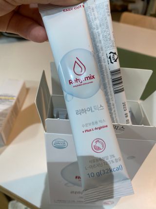 리하이.믹스 수분보충용믹스 리하이.믹스 (Rehy.mix) — 5점을 준 리뷰어가 2022년 7월 올린 사용 사진