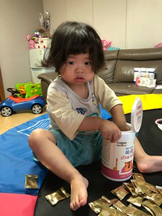 일동아이키즈쑥쑥 일동 아이 키즈 쑥쑥 — 5점을 준 리뷰어가 2022년 10월 올린 사용 사진