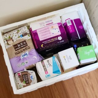올맘 오픈도어 모던 폴딩매직박스 48L 2개세트 — 5점을 준 리뷰어가 2021년 8월 올린 사용 사진