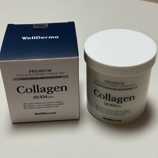 웰더마 프리미엄 콜라겐 하이드로 토너 패드 60매/1개 — 5점을 준 리뷰어가 2025년 7월 올린 사용 사진