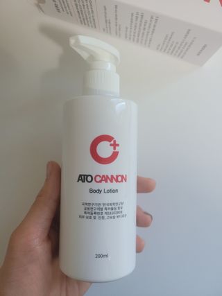 아토캐논(ATO CANNON) 아토캐논 고보습 바디로션 200ml — 5점을 준 리뷰어가 2023년 1월 올린 사용 사진