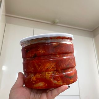 셰프애찬 알배기 겉절이 김치 1kg — 5점을 준 리뷰어가 2022년 9월 올린 사용 사진