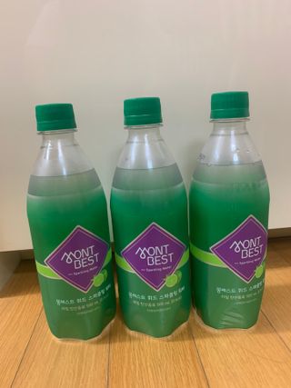 몽베스트 Montbest with Sparkling water Lime20병 — 5점을 준 리뷰어가 2021년 10월 올린 사용 사진
