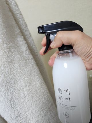 편백하라 피톤치드 편백수 탈취제 500ML — 5점을 준 리뷰어가 2022년 11월 올린 사용 사진