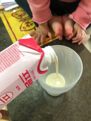 파워풀엑스 [프쌤] 더 맛있고 강력해진 고단백 음료 3종 (초코맛,딸기맛,커피맛) — 5점을 준 리뷰어가 2023년 1월 올린 사용 사진