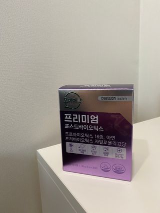 [유산균] 오마이락 프리미엄 포스트바이오틱스 30P — 5점을 준 리뷰어가 2022년 11월 올린 사용 사진