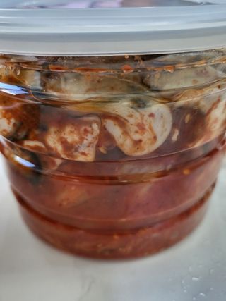 셰프애찬 별미김치 굴겉절이 1kg — 5점을 준 리뷰어가 2022년 12월 올린 사용 사진