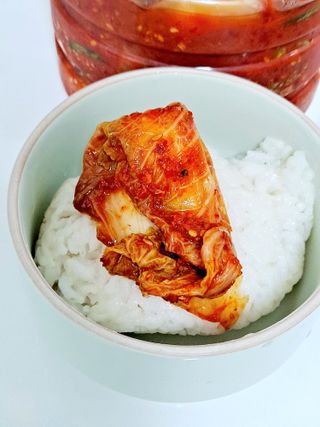 셰프애찬 알배기 겉절이 김치 1kg — 5점을 준 리뷰어가 2022년 9월 올린 사용 사진