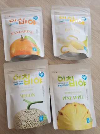 동결건조 과일칩 이치비야 4종 set — 5점을 준 리뷰어가 2021년 9월 올린 사용 사진
