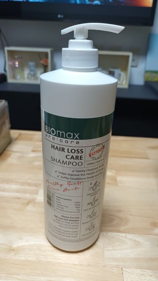 [바이오맥스] 프로코어 탈모완화샴푸 1000ml — 5점을 준 리뷰어가 2022년 8월 올린 사용 사진