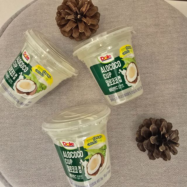 [Dole] 알로코코컵 198g 6입X1박스 리뷰 사진