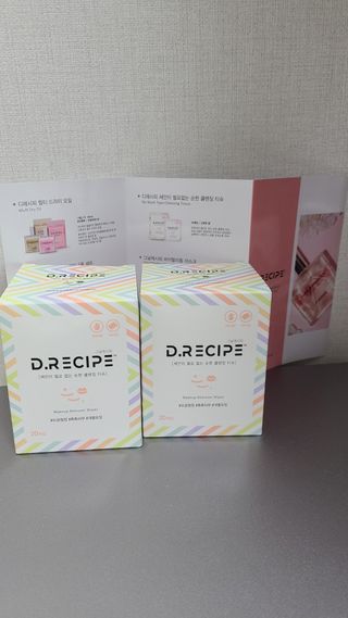 디레시피 세안이 필요없는 순한 클렌징 티슈 — 5점을 준 리뷰어가 2021년 1월 올린 사용 사진