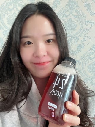 클린24시간 1BOX(5포) + 전용보틀(500ml) — 5점을 준 리뷰어가 2023년 3월 올린 사용 사진