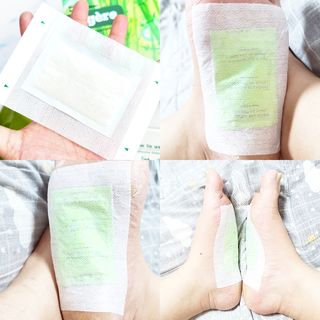 [레제르] 아로마 수액패치 발패치 30매입 -라벤더향/유칼립투스향/대나무향 — 4점을 준 리뷰어가 2022년 5월 올린 사용 사진
