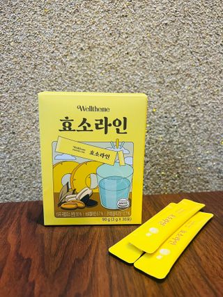 목 넘김이 편한 곡물발효효소 웰테므 효소라인 — 5점을 준 리뷰어가 2023년 11월 올린 사용 사진