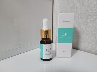 랑팡 EGF+FGF 10ppm 리포좀 앰플 원액 10ml — 5점을 준 리뷰어가 2021년 11월 올린 사용 사진