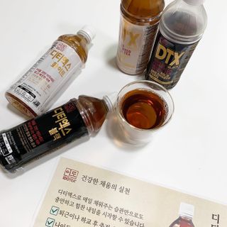 이도 발효한차 디티엑스 음료500ml 2종set 총 40개입블랙 20개입+화이트 20개입 — 5점을 준 리뷰어가 2021년 8월 올린 사용 사진