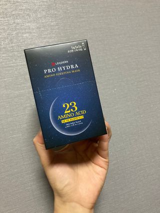 리더스코스메틱 리더스 프로 하이드라 아미노 슬리핑 마스크 — 5점을 준 리뷰어가 2021년 1월 올린 사용 사진