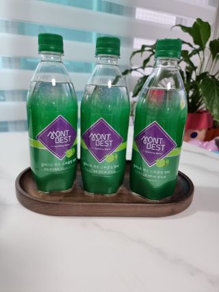 몽베스트 Montbest with Sparkling water Lime20병 — 5점을 준 리뷰어가 2021년 10월 올린 사용 사진