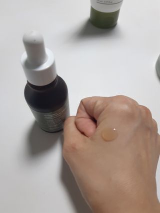 마리엔메이 센서티브 수딩 젤 크림 + 어성초 티트리 추출물 세럼 + 어성초 티트리 모공 클렌징 폼 — 5점을 준 리뷰어가 2021년 8월 올린 사용 사진